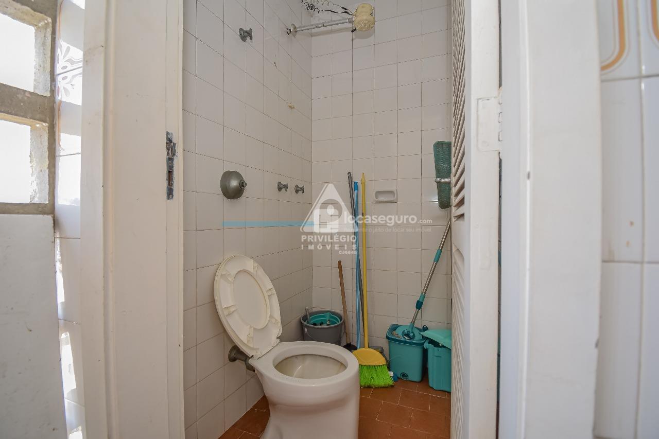 Apartamento para aluguel no Rio Comprido: banheiro de serviço