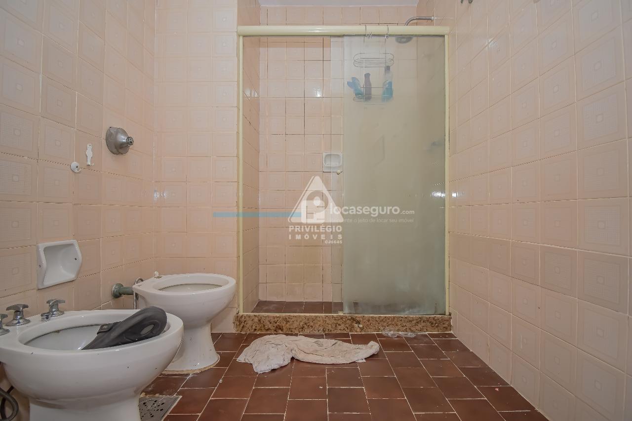 Apartamento para aluguel no Rio Comprido: banheiro social