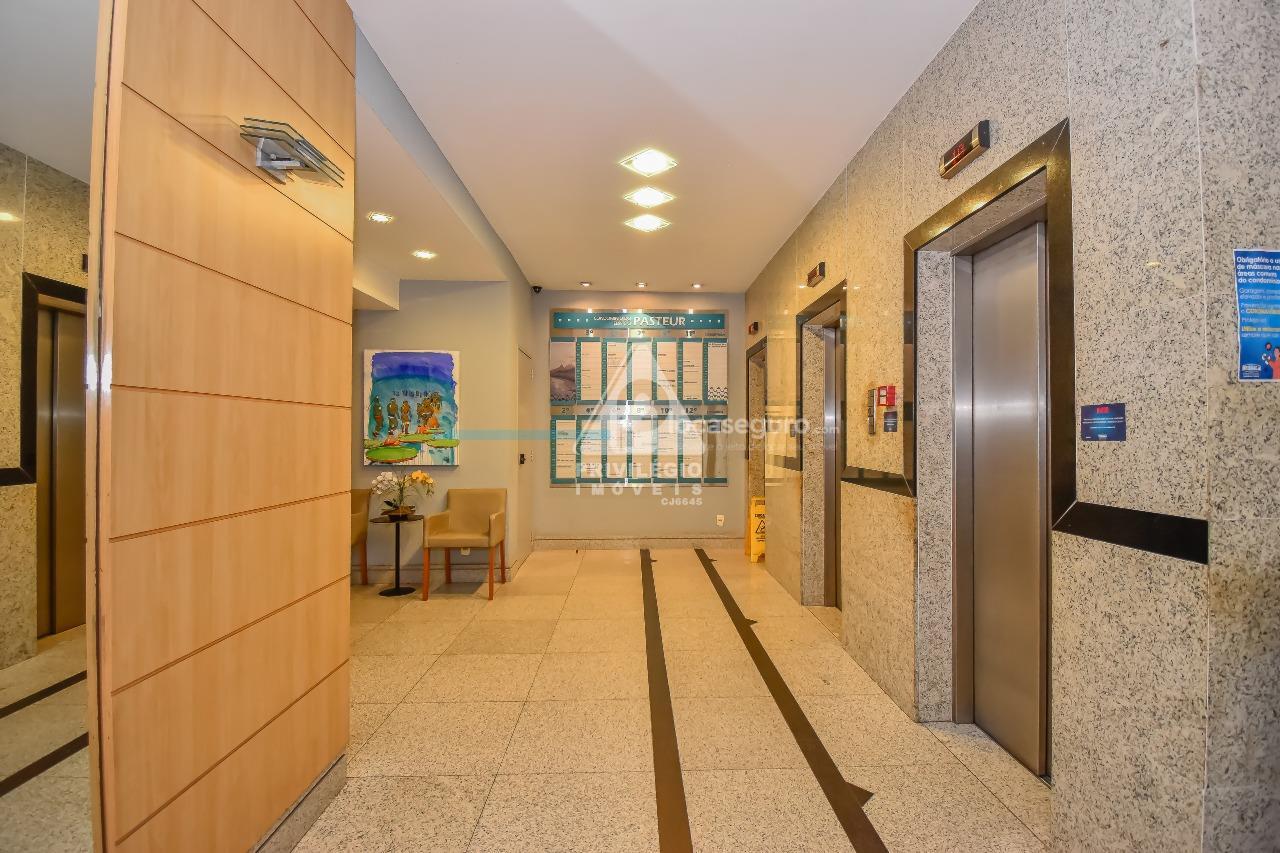 Sala para aluguel no Copacabana: elevadores térreo