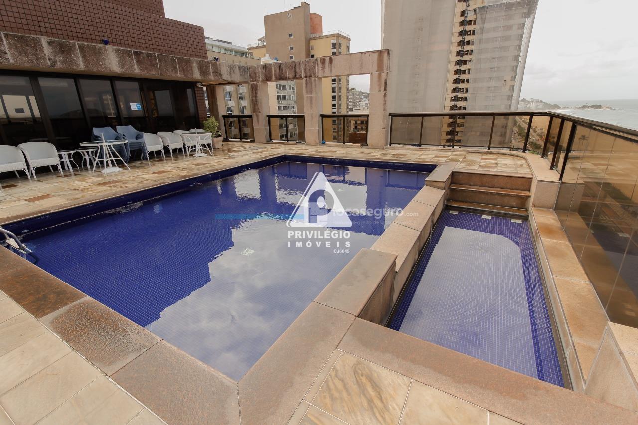 Apartamento para aluguel no Ipanema: piscina cobertura